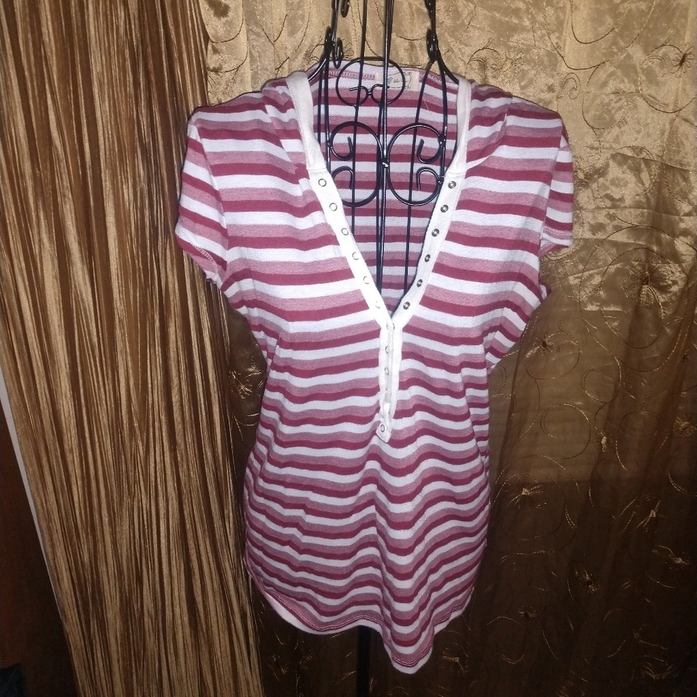 Button up front Tshirt